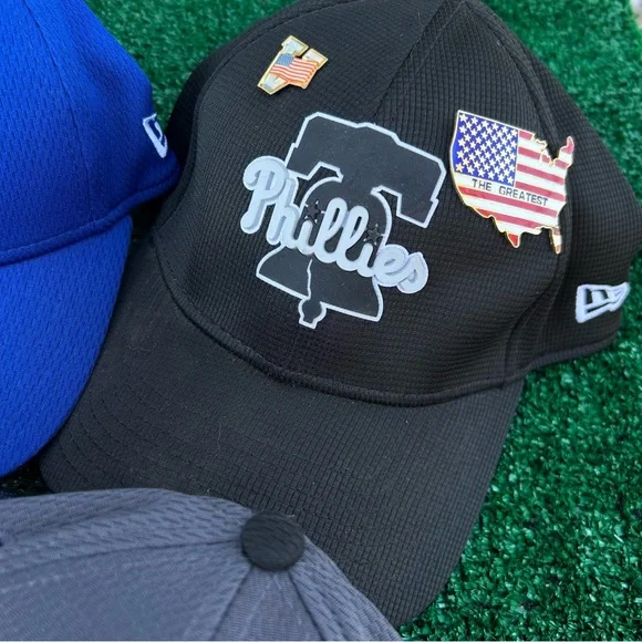 MLB New Era Hat Lot 39FiftyStretch Fit Baseball Caps 7 Different